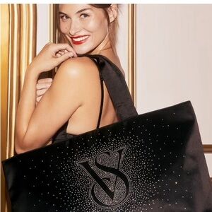 Victoria's Secret Black Tote Bag